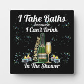 CHAMPAGNE Plaque Fotoplaat (Voorkant)