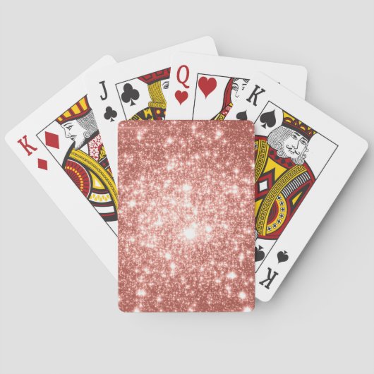 Champagne Pokerkaarten (Achterkant)