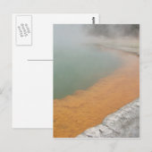 Champagne Pool Briefkaart (Voorkant / Achterkant)