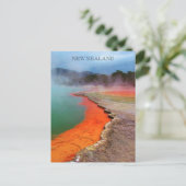 champagne pool waiotapu briefkaart (Staand voorkant)