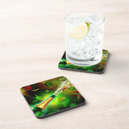 Champagne Pop Bier Onderzetter