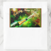 Champagne Pop Sticker (Tas)