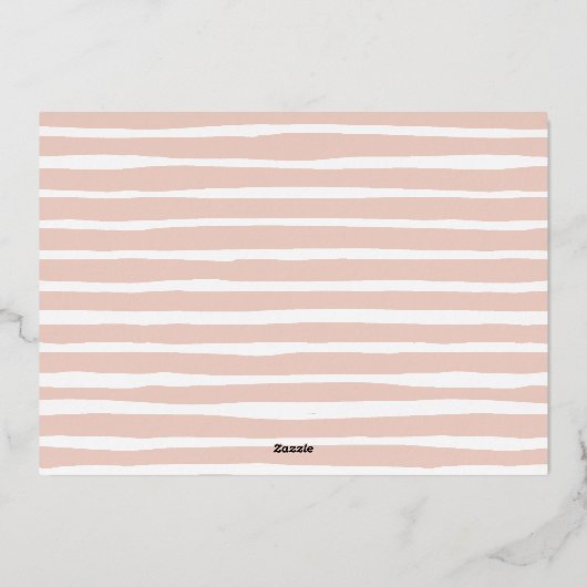 Champagne Pop Vrijgezellenfeest Brunch Folie Uitnodiging (Achterkant)