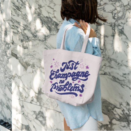 Champagne Problemen Tote Bag