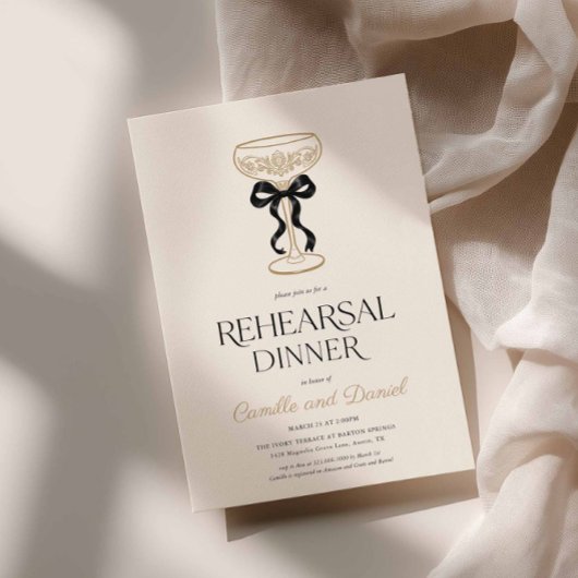 Champagne Proefhuwelijksdiner Uitnodiging