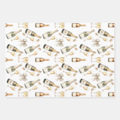 Champagne Prosecco liefhebber Inpakpapier Vel (Voorkant)