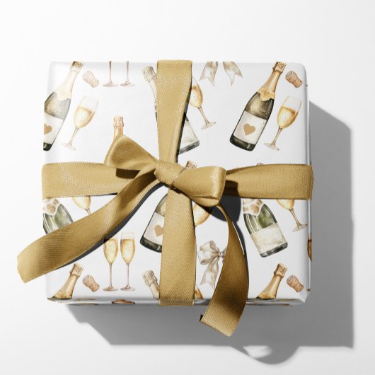 Champagne Prosecco liefhebber Inpakpapier Vel