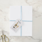 Champagne Prosecco Liefhebber Proost op Jou  Cadeaulabel (Met Touw)