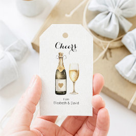 Champagne Prosecco Liefhebber Proost op Jou Cadeaulabel