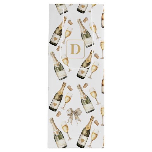 Champagne Prosecco Lover Wijn Cadeautas (Voorkant)
