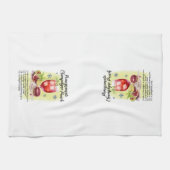 Champagne Punch Cocktail Recept Kerstvakantie Theedoek (Horizontaal)