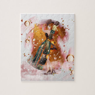 "champagne"-puzzel legpuzzel