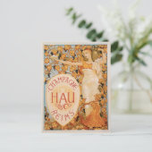 Champagne Reims  Drink en kunst van wijn Briefkaart (Staand voorkant)