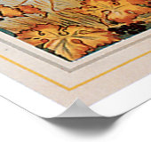 Champagne Reims  Drink en kunst van wijn Poster (Hoek)