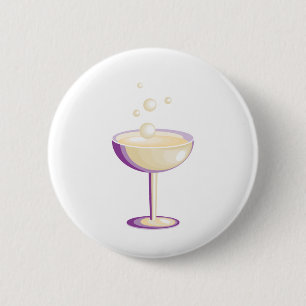 Champagne Ronde Button 5,7 Cm