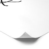 Champagne Roze Bloemen Vrijgezellenfeest Recept Aa Poster (Hoek)