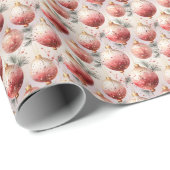 Champagne Roze: Een fusie van roze Cadeaupapier (Rol Hoek)