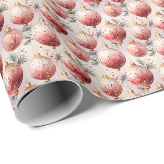 Champagne Roze: Een fusie van roze Cadeaupapier (Rol Hoek)