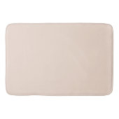 Champagne roze effen kleur badmat (Voorkant)