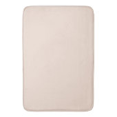 Champagne roze effen kleur badmat (Voorkant Verticaal)