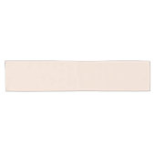 Champagne roze effen kleur korte tafelloper (Horizontaal)