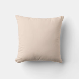Champagne Roze Effen Kleur Kussen