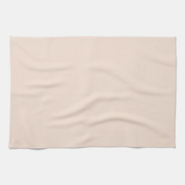 Champagne Roze Effen Kleur Theedoek