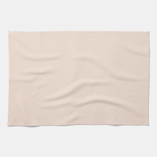 Champagne Roze Effen Kleur Theedoek (Horizontaal)