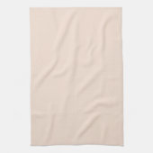 Champagne Roze Effen Kleur Theedoek (Verticaal)