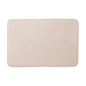 Champagne Roze Effenkleurige Kleur Badmat (Voorkant)