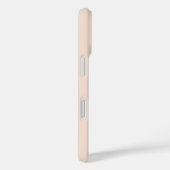 Champagne Roze Effenkleurige Kleur Case-Mate iPhone Case (Achterkant / Rechts)
