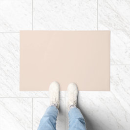 Champagne Roze Effenkleurige Kleur Deurmat