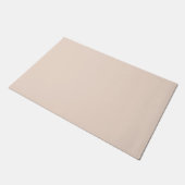 Champagne Roze Effenkleurige Kleur Deurmat (Schuin)