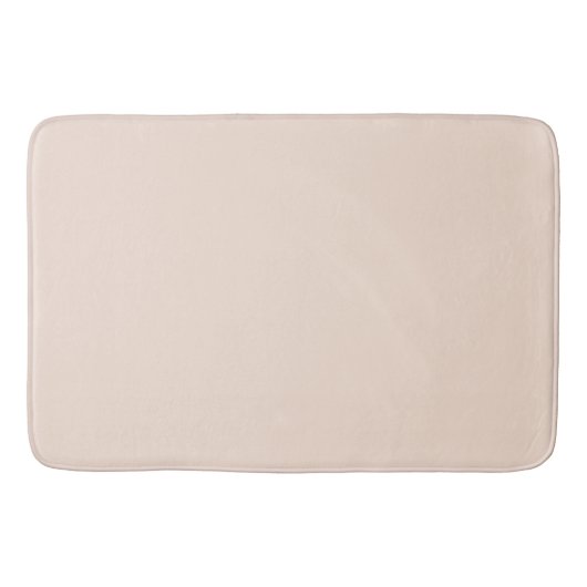 Champagne roze Plain Solid Kleur Badmat (Voorkant)