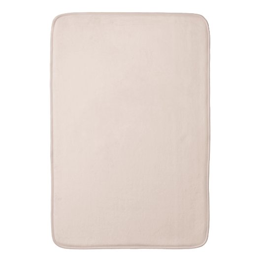 Champagne roze Plain Solid Kleur Badmat (Voorkant Verticaal)