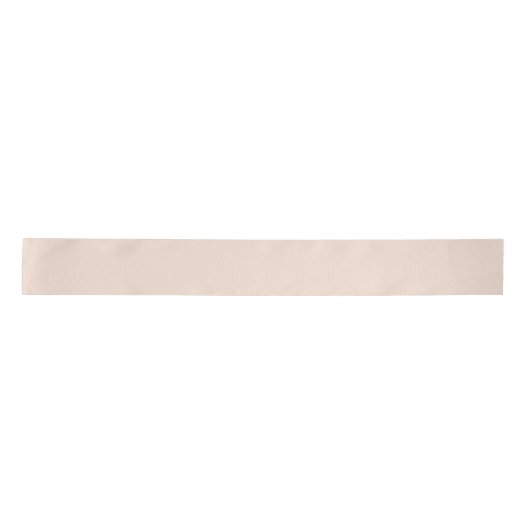 Champagne roze Plain Solid Kleur Satijnen Lint (Voorkant)