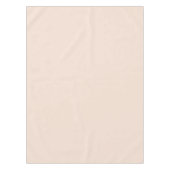 Champagne roze Plain Solid Kleur Tafelkleed (Voorkant)