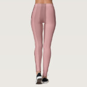 Champagne-Rozen Leggings (Achterkant)