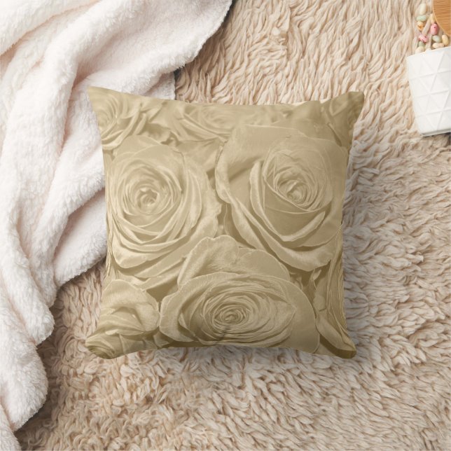 Champagne Rozen Pillow Kussen (Deken)