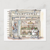 CHAMPAGNE SAINT SULPICE BRIEFKAART (Voorkant)