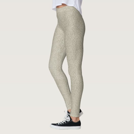 Champagne Sand Glitter Leggings (Links)
