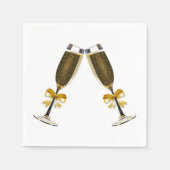 champagne servet (Voorkant)