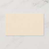 Champagne Simple Wedding Details Enclosure Card Informatiekaartje (Achterkant)