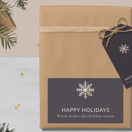 Champagne sneeuwvlok vakantie Sticker