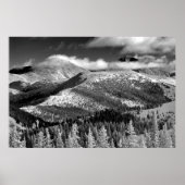 Champagne Snowscape Poster (Voorkant)