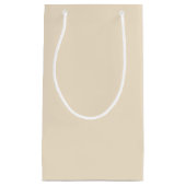 Champagne Solid Color Klein Cadeauzakje (Voorkant)