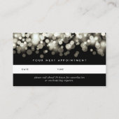 Champagne Spark Appointards Afsprakenkaartje (Voorkant)