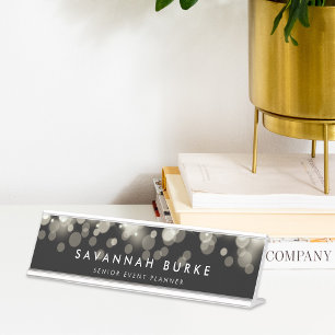Champagne Spark Bureau Naambordje