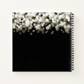 Champagne Spark - Gepersonaliseerd Notitieboek (Achterkant)