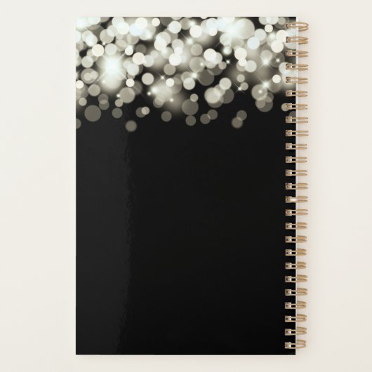 Champagne Spark - Gepersonaliseerd Planner (Achterkant)